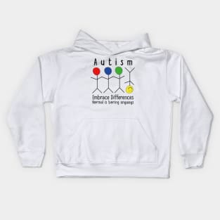 Normal is boring Kids Hoodie